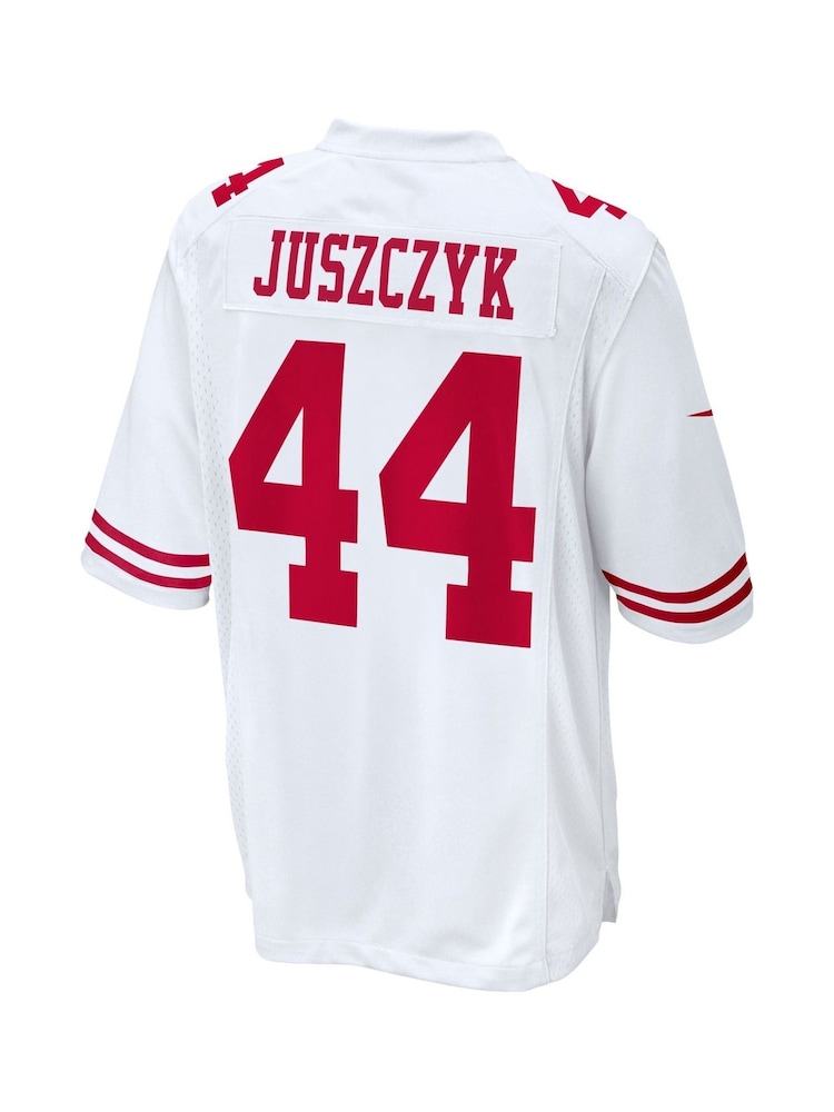 Fanatics San Francisco 49ers Game Road White Jersey - Kyle Juszczyk Youth - Image 3 of 3 Fanatics San Francisco 49ers Game Road White Jersey - Kyle Juszczyk Youth - Image 3 of 3