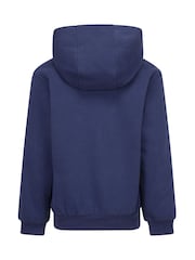Nike Blue Little Kids Club Fleece Overhead Hoodie - Image 7 of 8