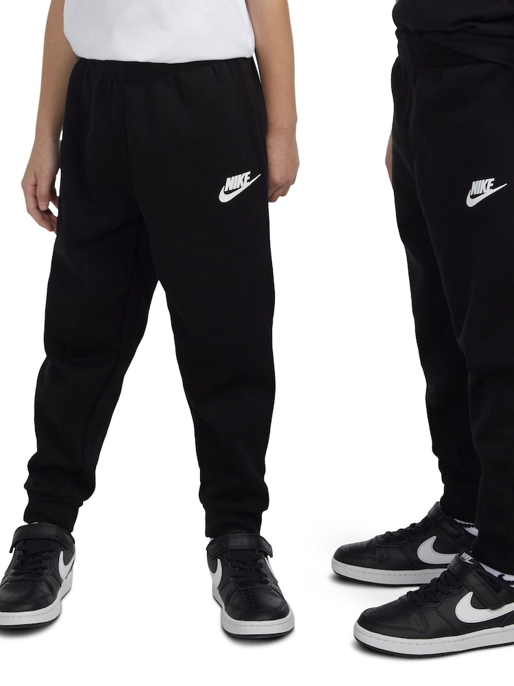 Nike Black Little Kids Club Fleece Joggers - Image 3 of 6
