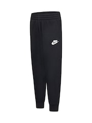 Negro - Pantalones de chándal para niños pequeños de polar Club de Nike - Imagen 5 de 6