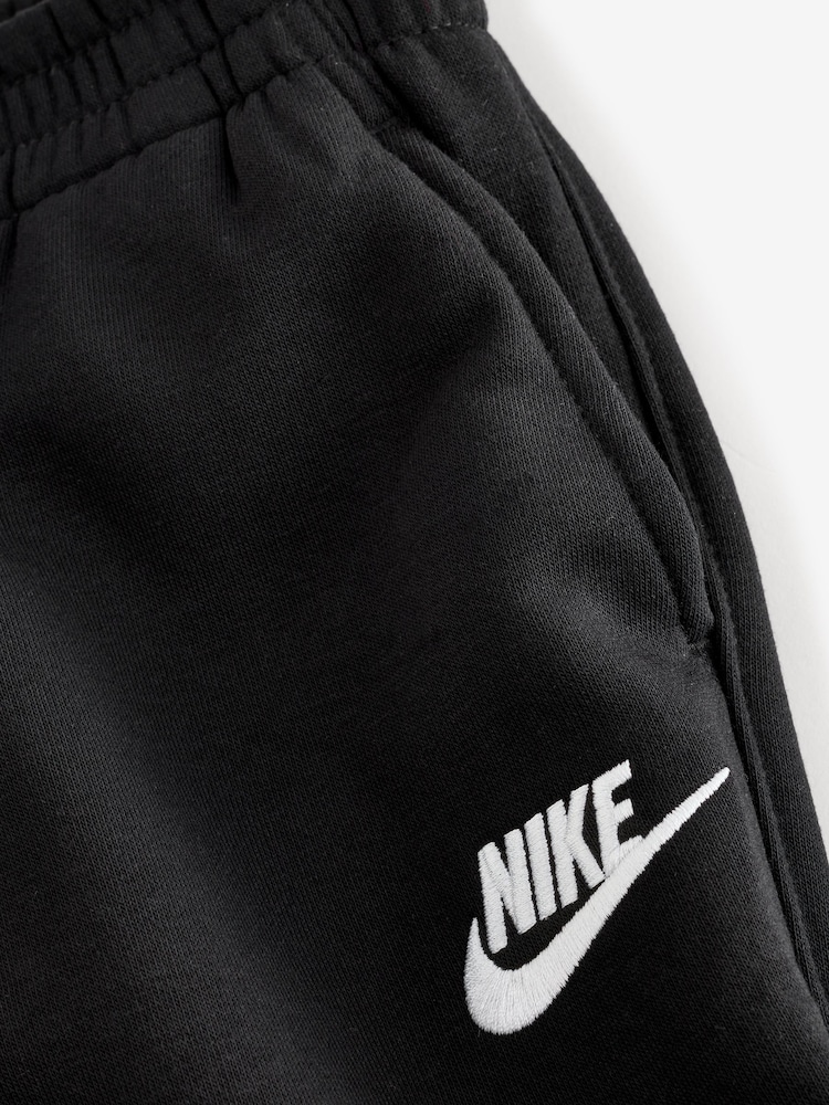 Nike Black Little Kids Club Fleece Joggers - Image 8 of 8 Nike Black Little Kids Club Fleece Joggers - Image 8 of 8