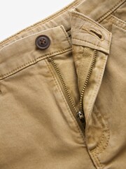 Tan Brown Washed Chinos Shorts (12mths-16yrs) - Image 3 of 3