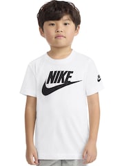 Nike White Futura Little T-Shirt - Image 3 of 6