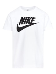 Nike White Futura Little T-Shirt - Image 5 of 6