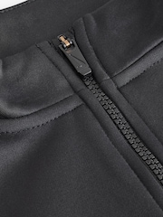 Nike Black Little Kids Club Taped Poly Tracksuit - Image 3 of 6