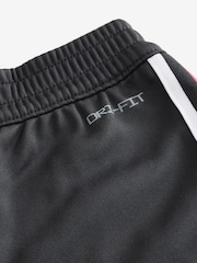 Nike Black Little Kids Club Taped Poly Tracksuit - Image 6 of 6