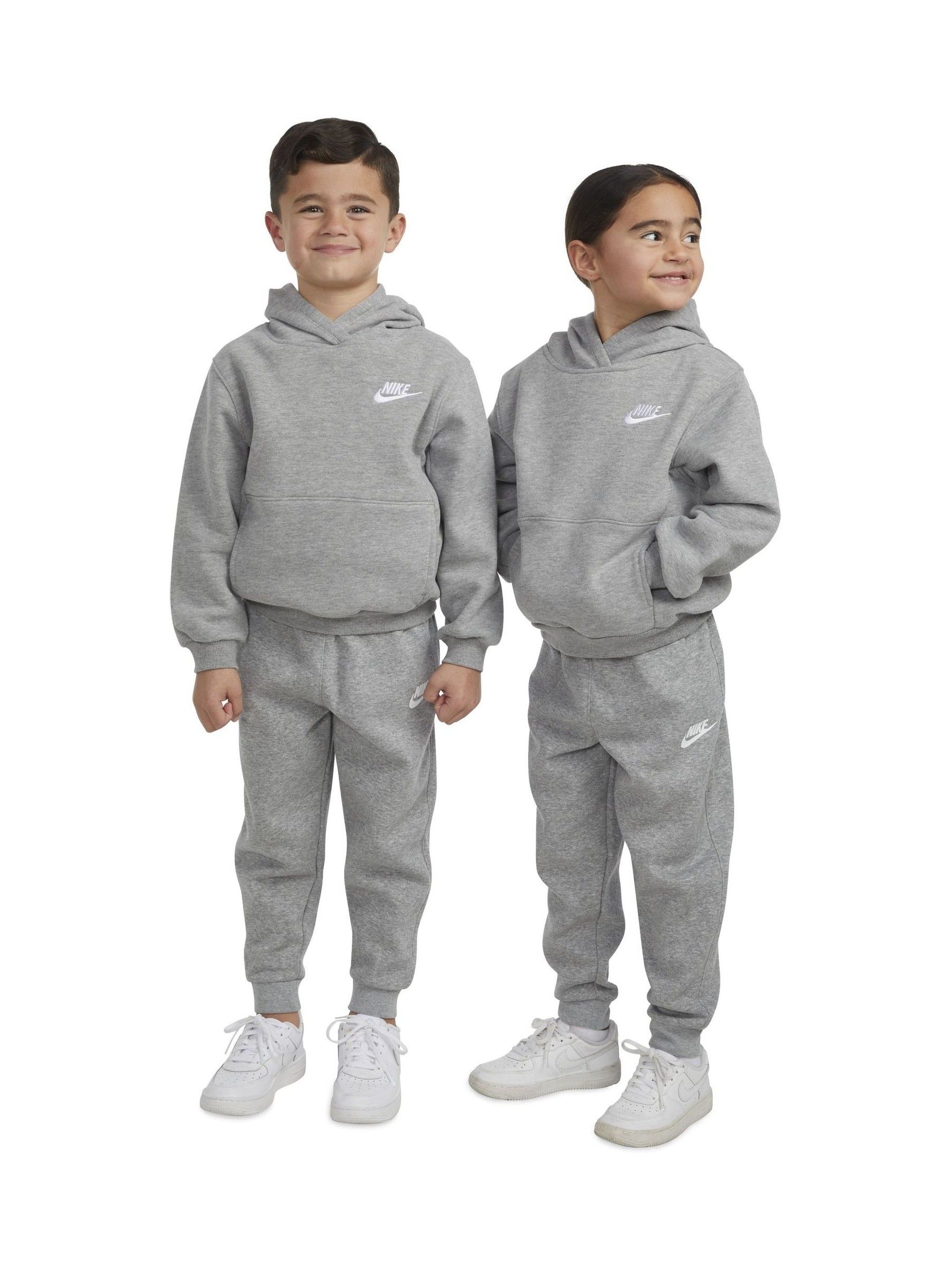 Nike grey joggers kids store
