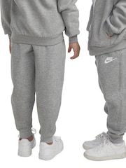 Nike Grey Little Kids Club Fleece Joggers - Image 2 of 8