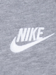 Nike Grey Little Kids Club Fleece Joggers - Image 7 of 8