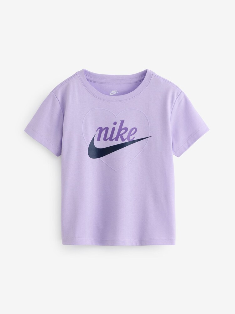 Nike Purple Little Kids Impressions Graphic T-Shirt - Image 1 of 4