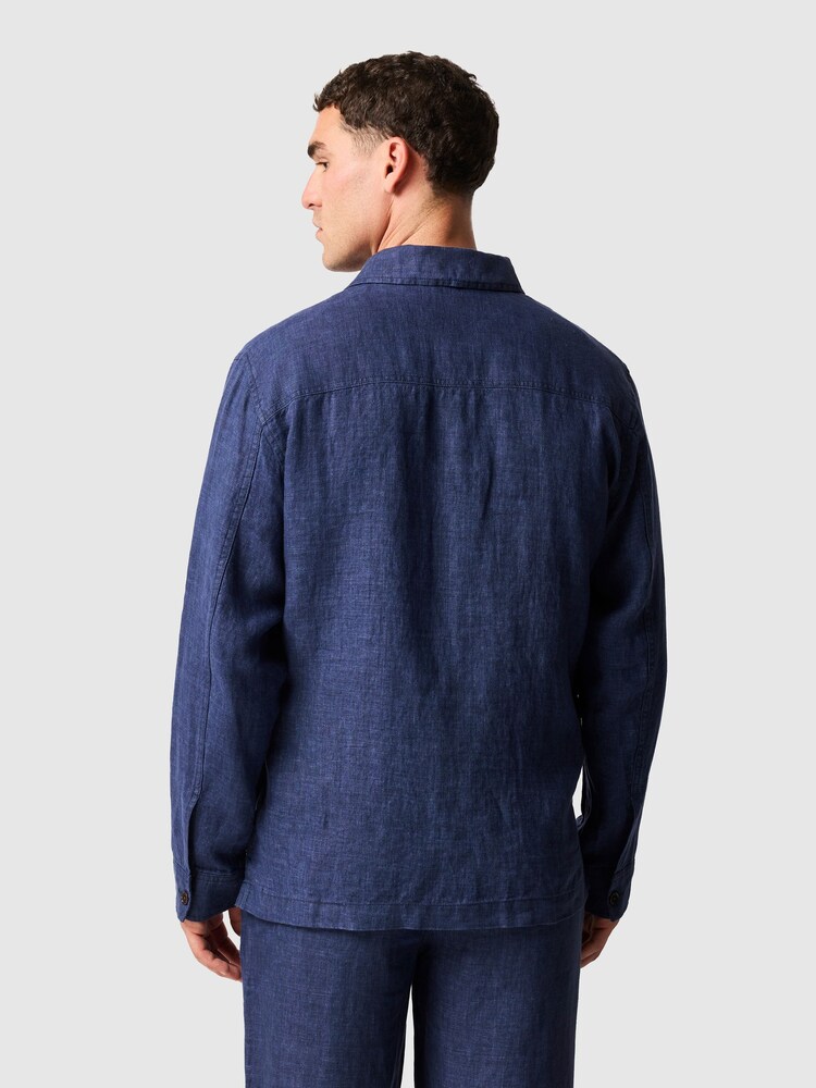 Rodd & Gunn Blue West Island Shacket - Image 2 of 5 Rodd & Gunn Blue West Island Shacket - Image 2 of 5