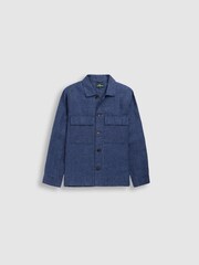 Rodd & Gunn Blue West Island Shacket - Image 4 of 5