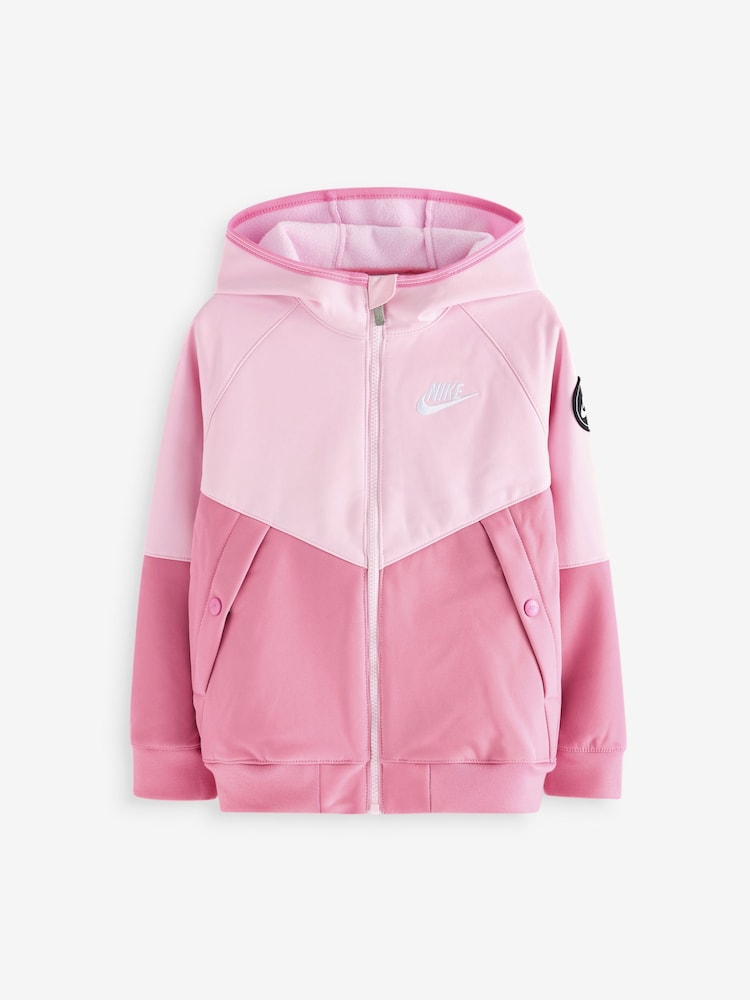 Nike Pink Little Kids Futura Soft Shell Jacket - Image 1 of 6