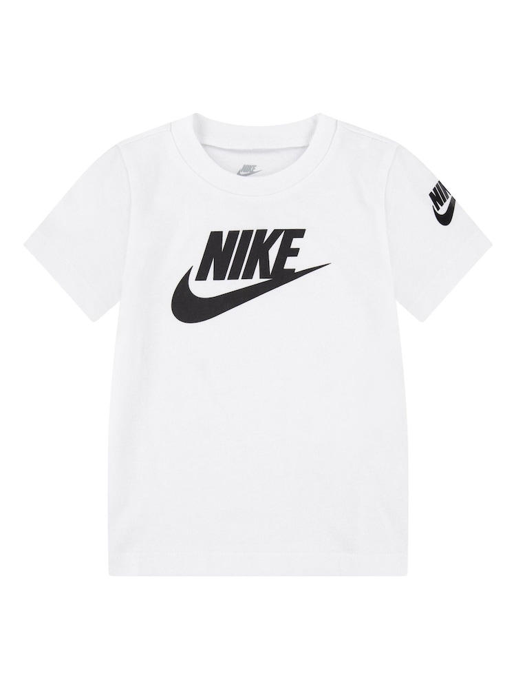 Nike White Infant Futura T-Shirt - Image 1 of 4