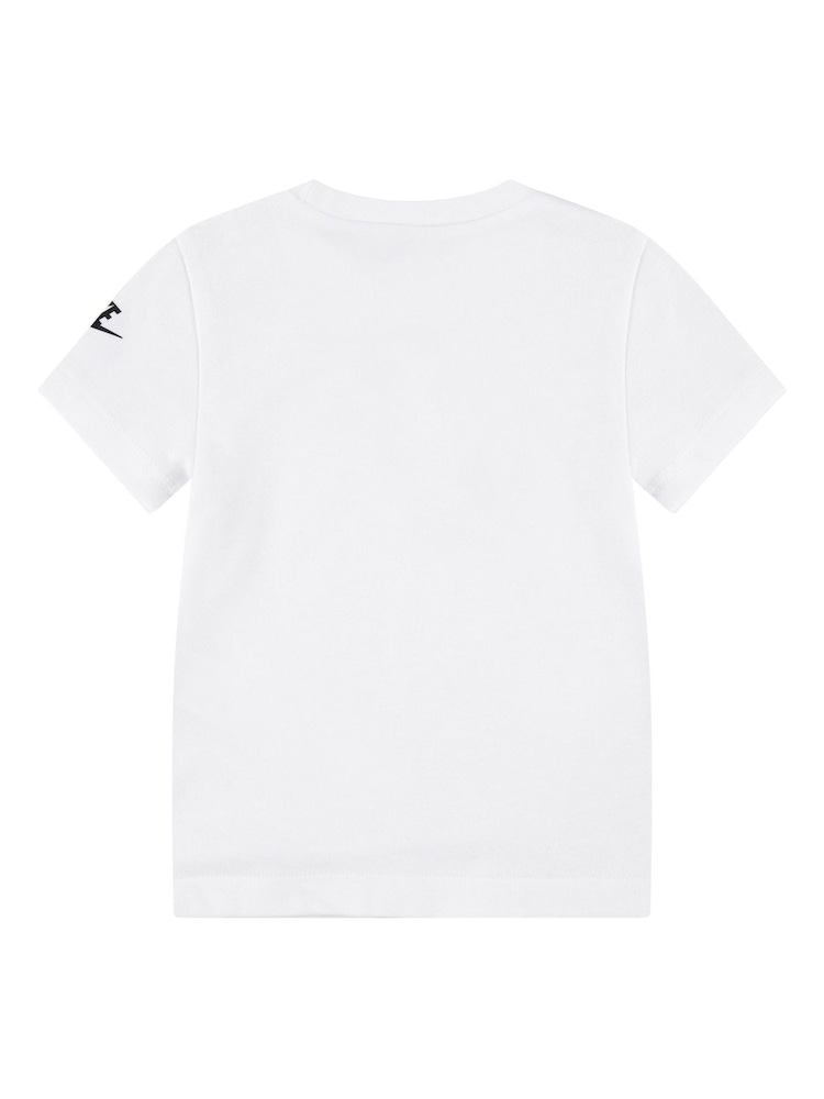 Nike White Infant Futura T-Shirt - Image 2 of 4