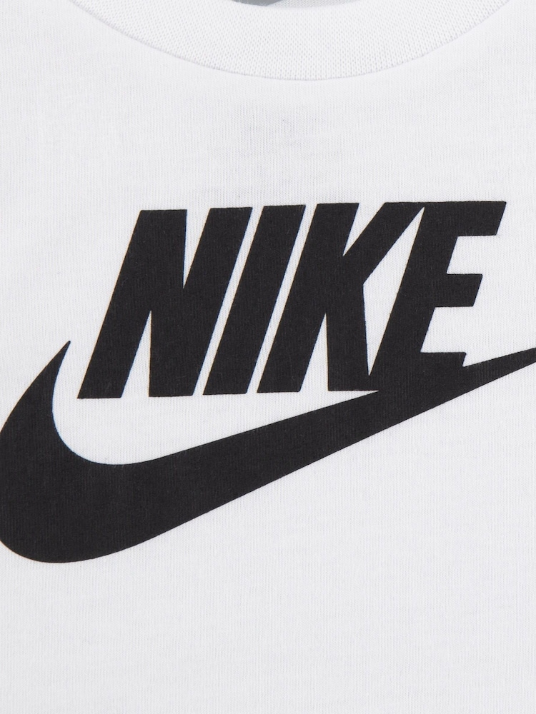 Nike White Infant Futura T-Shirt - Image 3 of 4