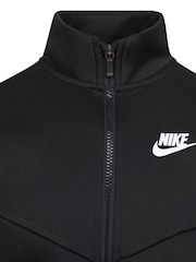 Nike Black Little Kids Lifestyle Essentials Poly Tracksuit - Image 5 of 6