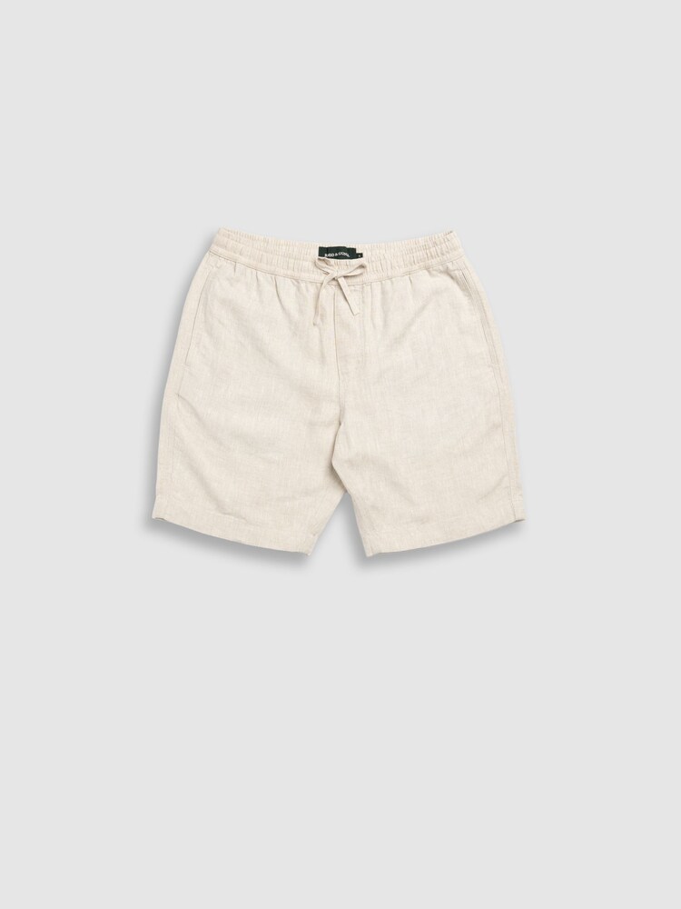 Rodd & Gunn Natural Linen 9" Resort Shorts - Image 5 of 5