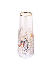 Sara Miller Clear Chelsea Single Stem Glass Vase - Image 3 of 6