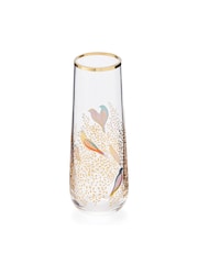 Sara Miller Clear Chelsea Single Stem Glass Vase - Image 4 of 6