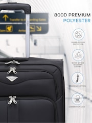 Flight Knight Black 56x45x25cm EasyJet Overhead Soft Case - Image 4 of 7