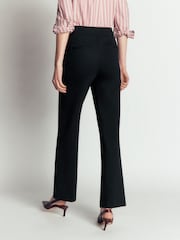 Boden Black Straight Leg Ponte Trousers - Image 3 of 6