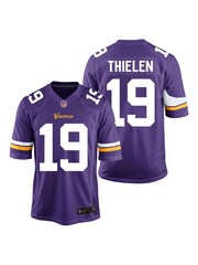 Nike Purple NFL Minnesota Vikings Home Game Jersey - Adam Thielen - Image 1 of 2