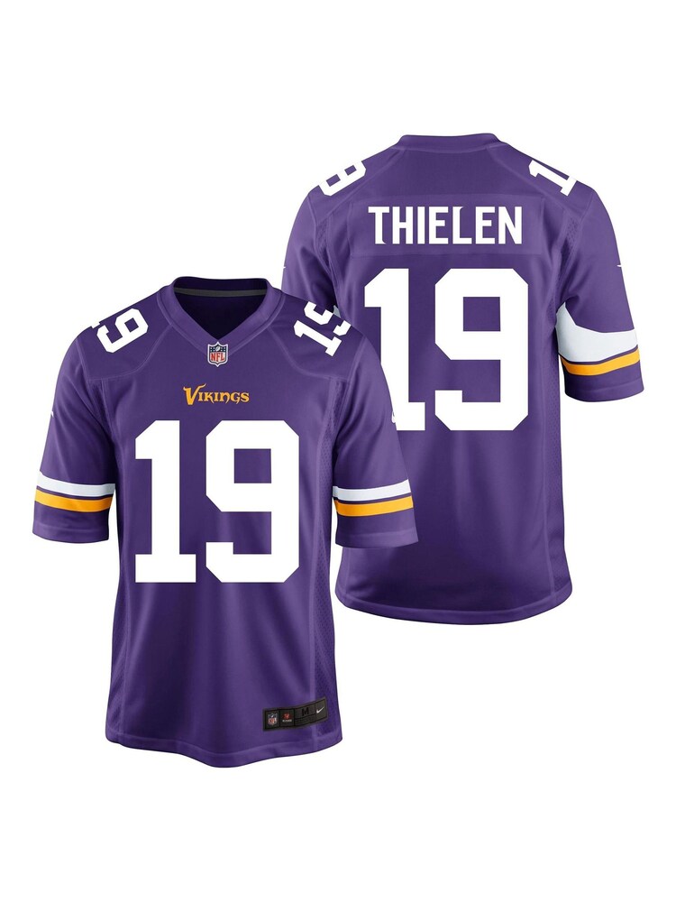 Nike Purple NFL Minnesota Vikings Home Game Jersey - Adam Thielen - Image 1 of 2