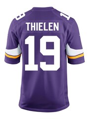 Nike Purple NFL Minnesota Vikings Home Game Jersey - Adam Thielen - Image 2 of 2
