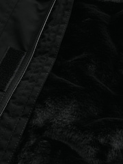 Μαύρο - Hollister Heavyweight Logo Parka Coat - Εικόνα 8 από 8