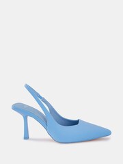 Blau - Novo Zafu Pumps mit Fersenriemen - Bild 2 von 6
