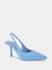 Blau - Novo Zafu Pumps mit Fersenriemen - Bild 3 von 6