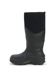 Muck Boots Black Muckmaster Hi Wellington Boots - Image 2 of 6