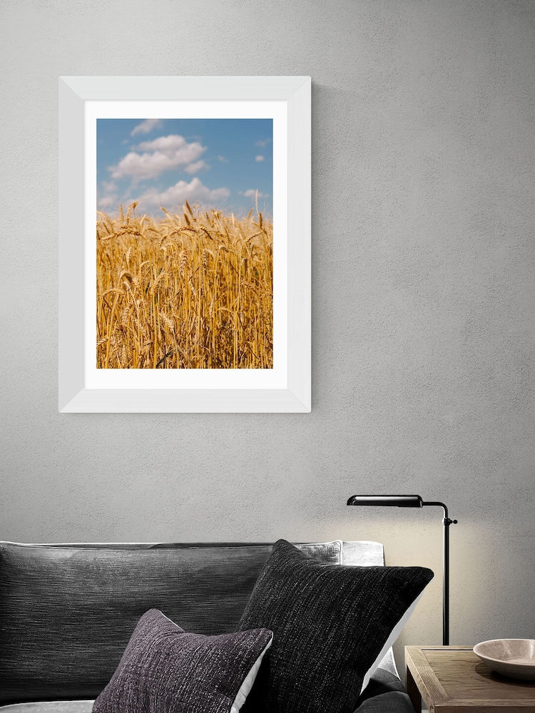 East End Prints Yellow Summer Wheat Fields II by Bethany Young - Image 1 of 3
