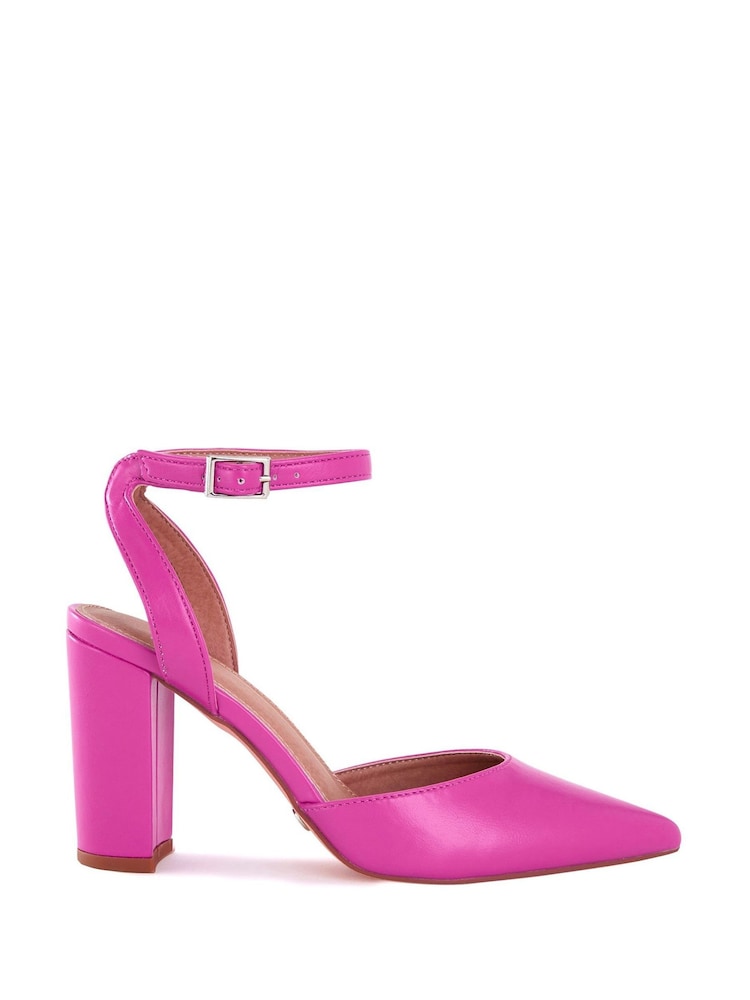 Novo Pink Regular Fit Ivie Ankle Point Two Part Courts - Image 2 of 6