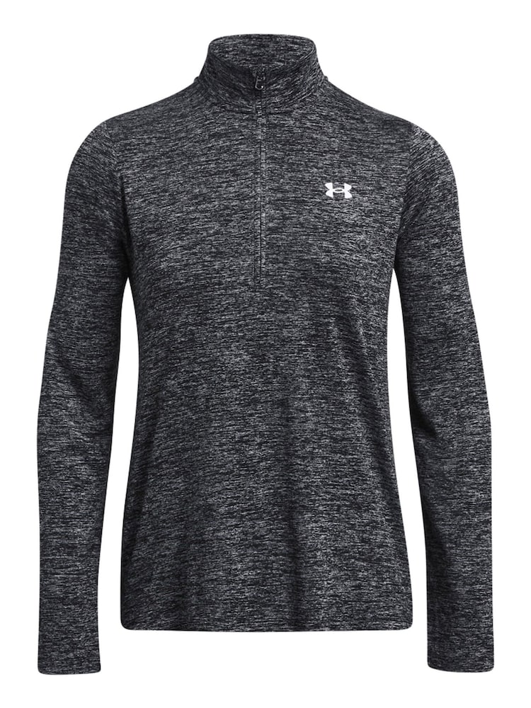 Under Armour Black Tech Twist 1/2 Zip Sweat Top - Image 5 of 6