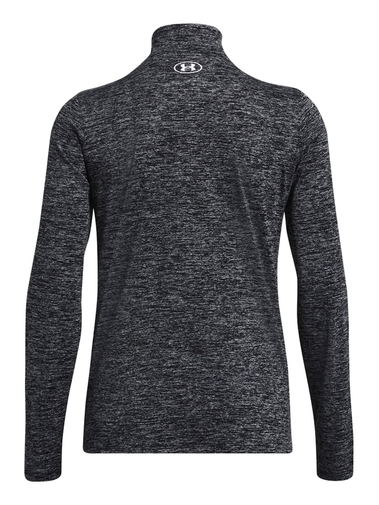 Under Armour Black Tech Twist 1/2 Zip Sweat Top - Image 6 of 6