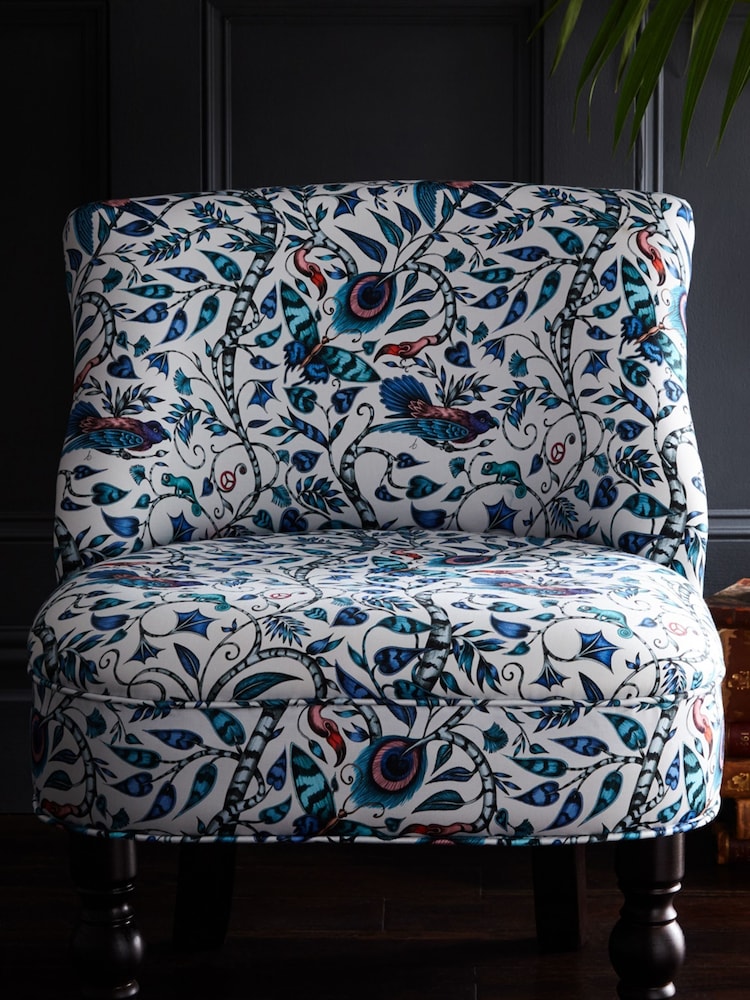 Emma Shipley Blue Rousseau Langley Chair - Image 1 of 5