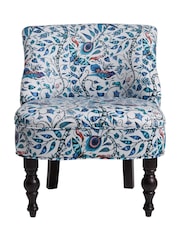 Emma Shipley Blue Rousseau Langley Chair - Image 2 of 5