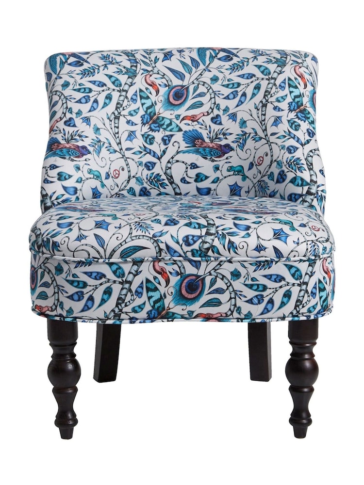 Emma Shipley Blue Rousseau Langley Chair - Image 2 of 5