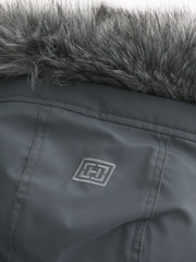Γκρι - Hollister Heavyweight Logo Parka Coat - Εικόνα 8 από 8