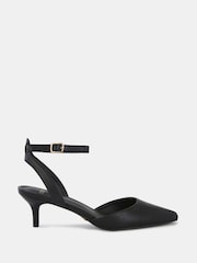 Novo v standardnem kroju Ingerid Low čevlji z visoko peto Ankle Strap salonar - Slika 2 iz 6