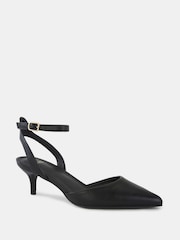 Novo v standardnem kroju Ingerid Low čevlji z visoko peto Ankle Strap salonar - Slika 3 iz 6
