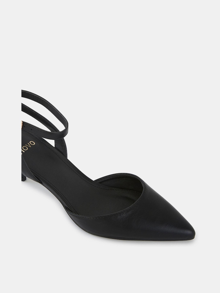 Novo v standardnem kroju Ingerid Low čevlji z visoko peto Ankle Strap salonar - Slika 6 iz 6 Novo v standardnem kroju Ingerid Low čevlji z visoko peto Ankle Strap salonar - Slika 6 iz 6