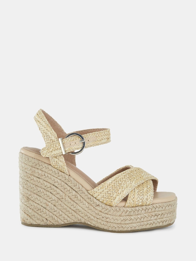 Novo Natural Balto Espadrille Wedges - Image 2 of 6