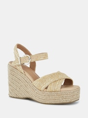Novo Natural Balto Espadrille Wedges - Image 3 of 6