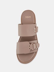 Novo Nude Novo Sandy Chunky Buckle Mule Sandals - Image 5 of 6