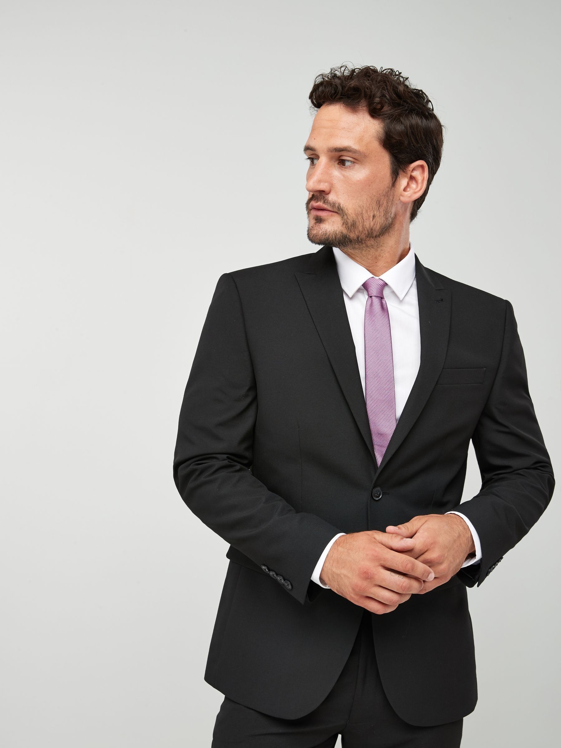 Suit jacket without buttons online
