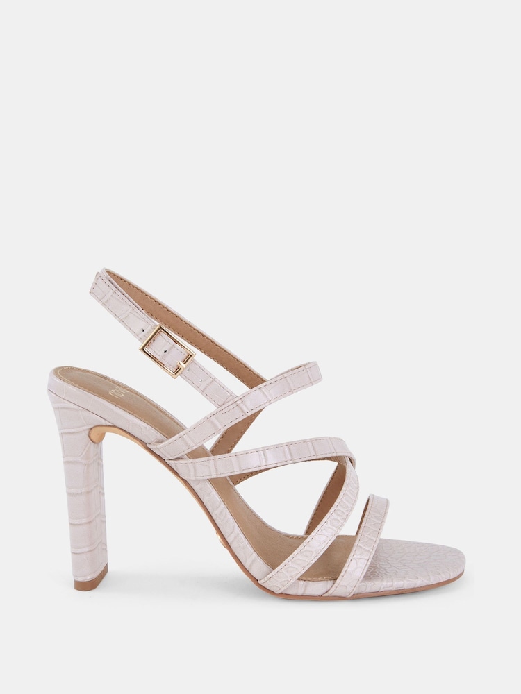 Novo Nude Wide Fit Mimosa Strappy Block Heels - Image 2 of 6