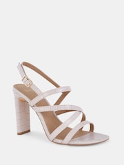Novo Nude Wide Fit Mimosa Strappy Block Heels - Image 3 of 6